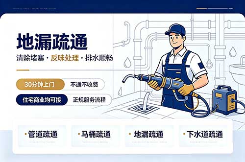 石家庄地漏疏通