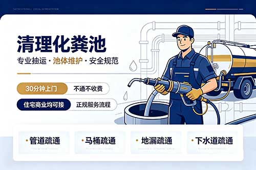 石家庄清理化粪池